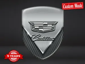 Cadillac Badges Emblèmes Auto Limité Résistants Qualité R
